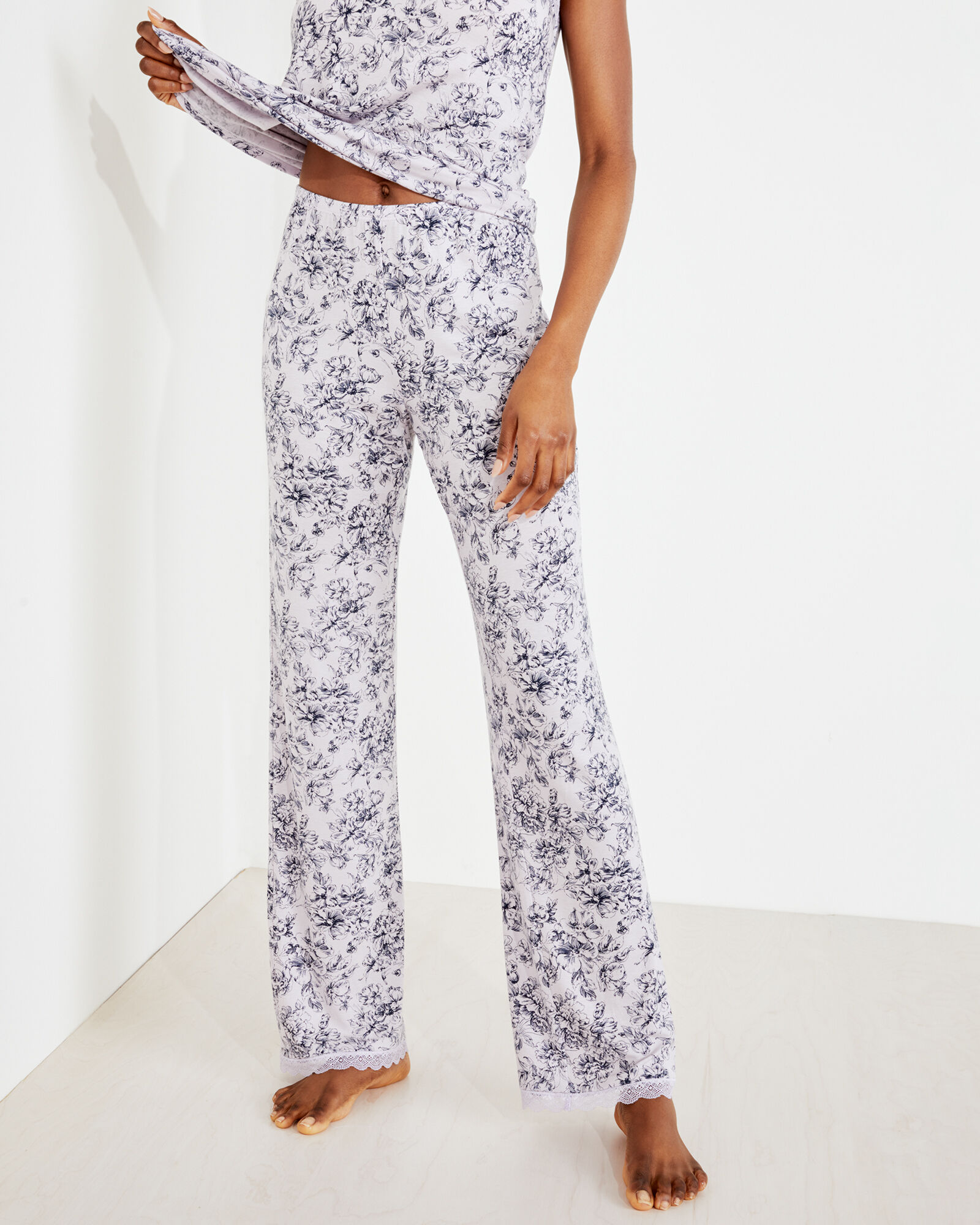 Sleep On It, Pajamas, Vintage Floral Sleep Pants