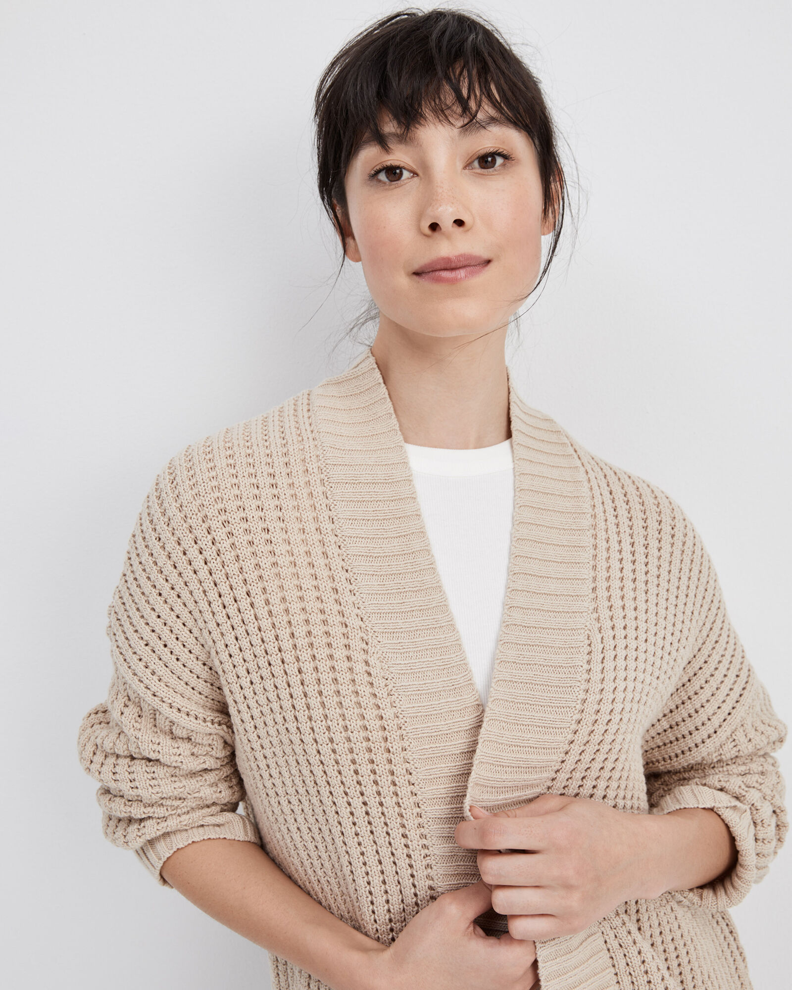 Organic Cotton Cocoon Cardigan | Haven Well Within