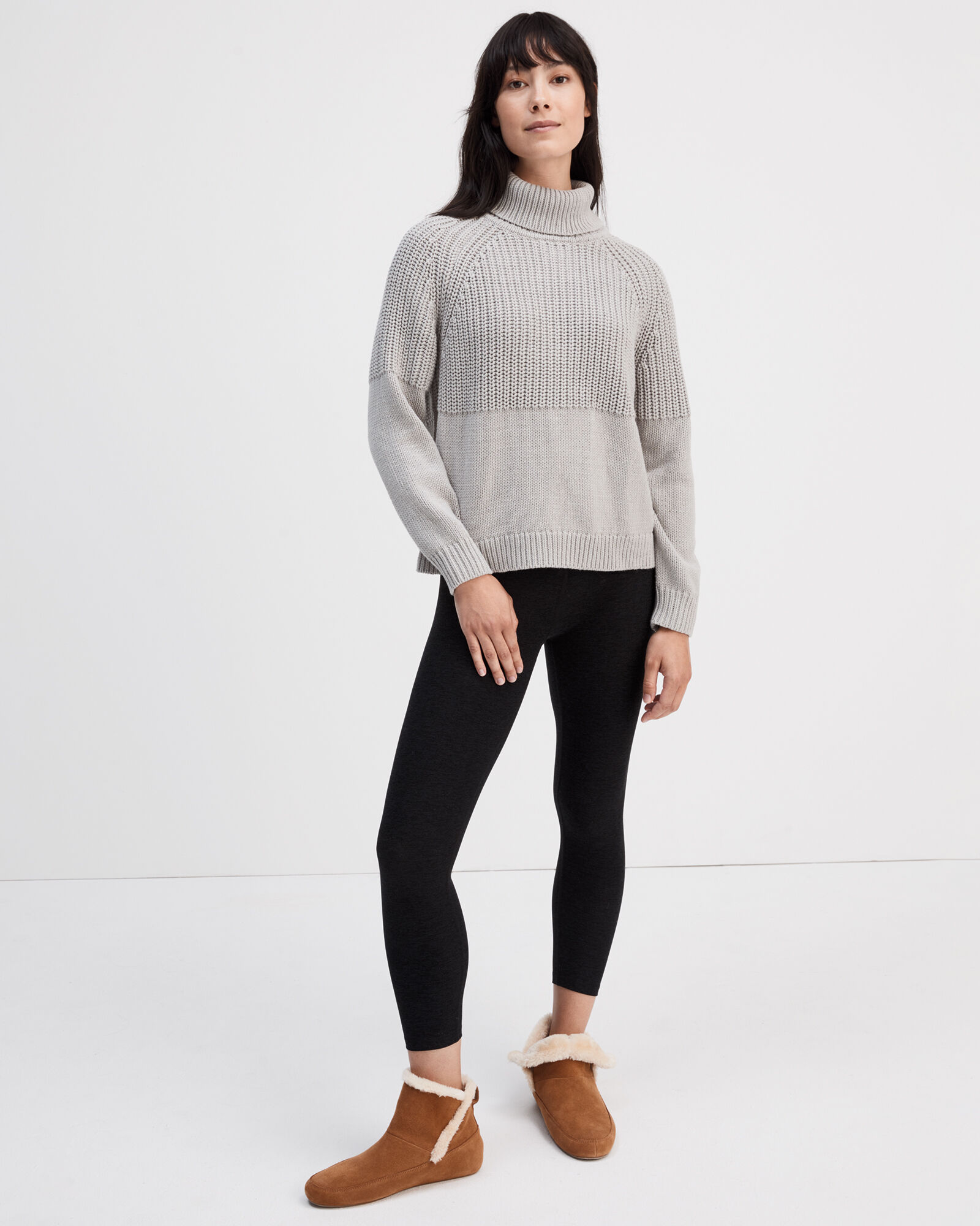 Double-Stitch Turtleneck Sweater | Haven Well Within