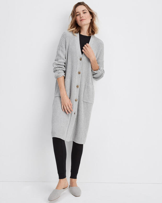 The HELE Linen/Cotton Duster Cardigan – Pure Thread Line