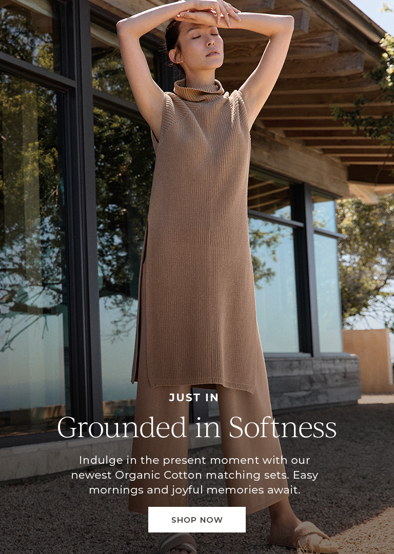 Grounded in softness.