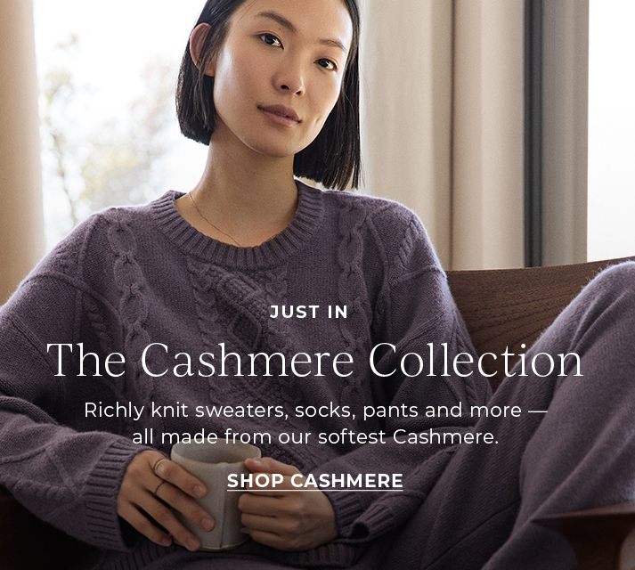 Jus In. The Cashmere Collection.