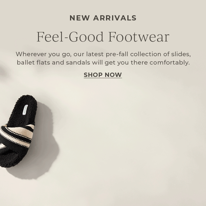 Feel-good Footwear.